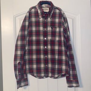 Boy’s Abercrombie kids polo long sleeve button up